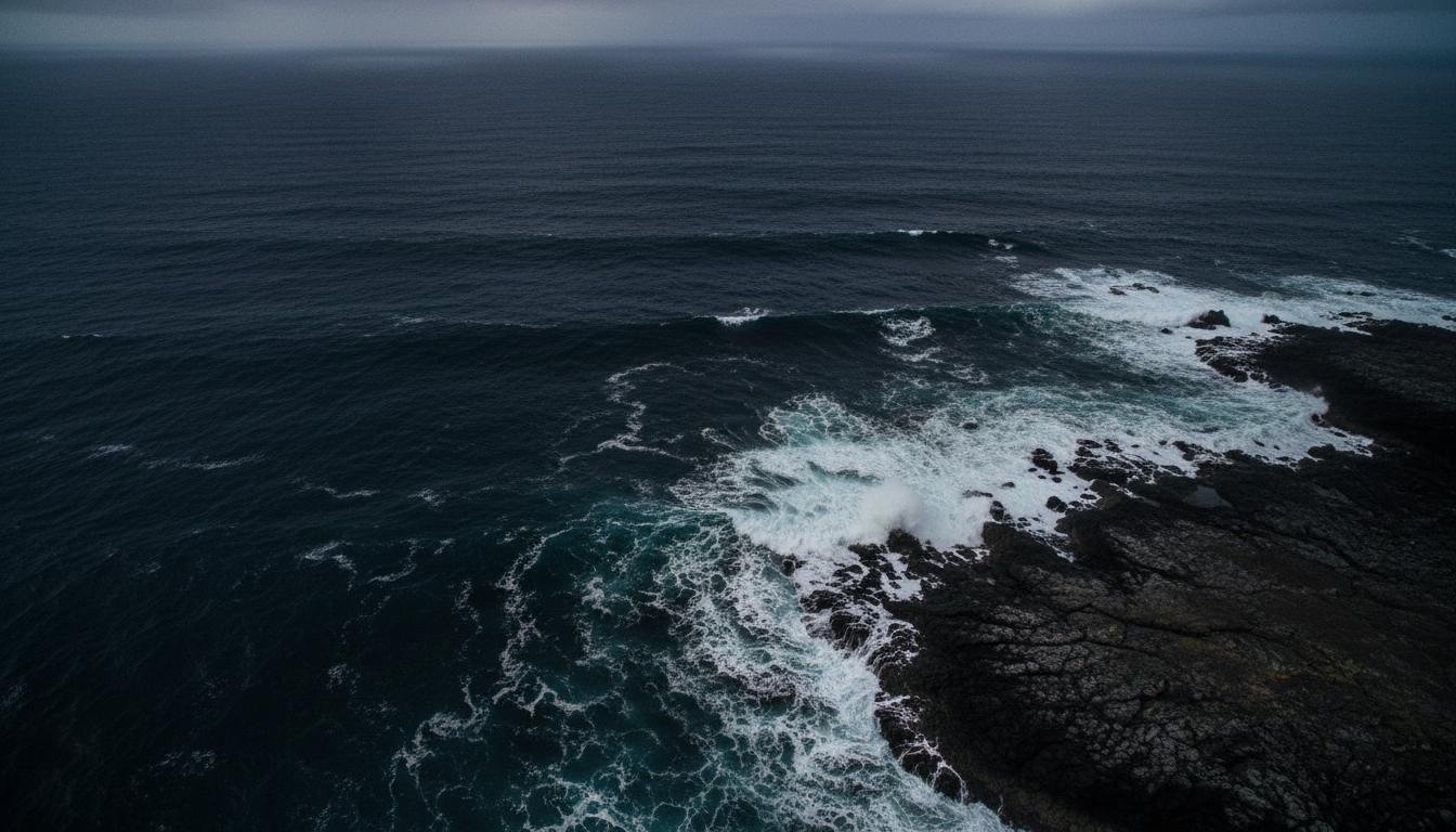 Ocean coastline